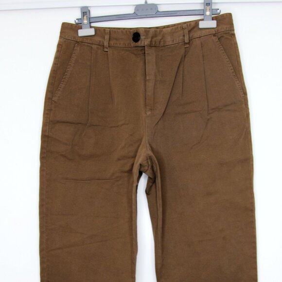 BNWT SS18 SUIT KHAKI PANTS L - Picture 1 of 11